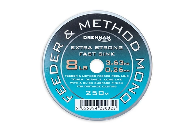 Drennan Feeder & Method Monofilament Line 250m - 4lb 3 Drennan Feeder & Method Monofilament Line 250m - 4lb