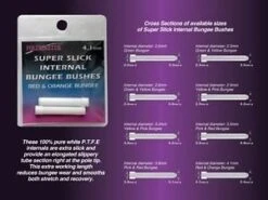 Drennan Polemaster Super Slick Internal Bungee Bushes - 2.0mm -Fishing World Shop 36871 1