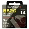 Kamasan B520 Crystal Barbed Hooks To Nylon - Size 14 3lb -Fishing World Shop 37851