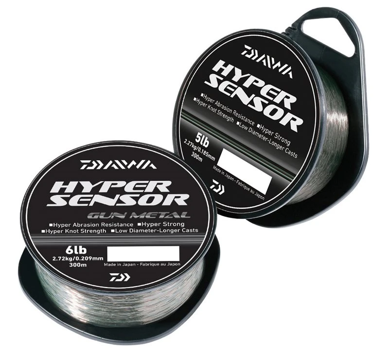 Daiwa Hyper Sensor Gun Metal Line - 5lb 300m 4 Daiwa Hyper Sensor Gun Metal Line - 5lb 300m - Image 2