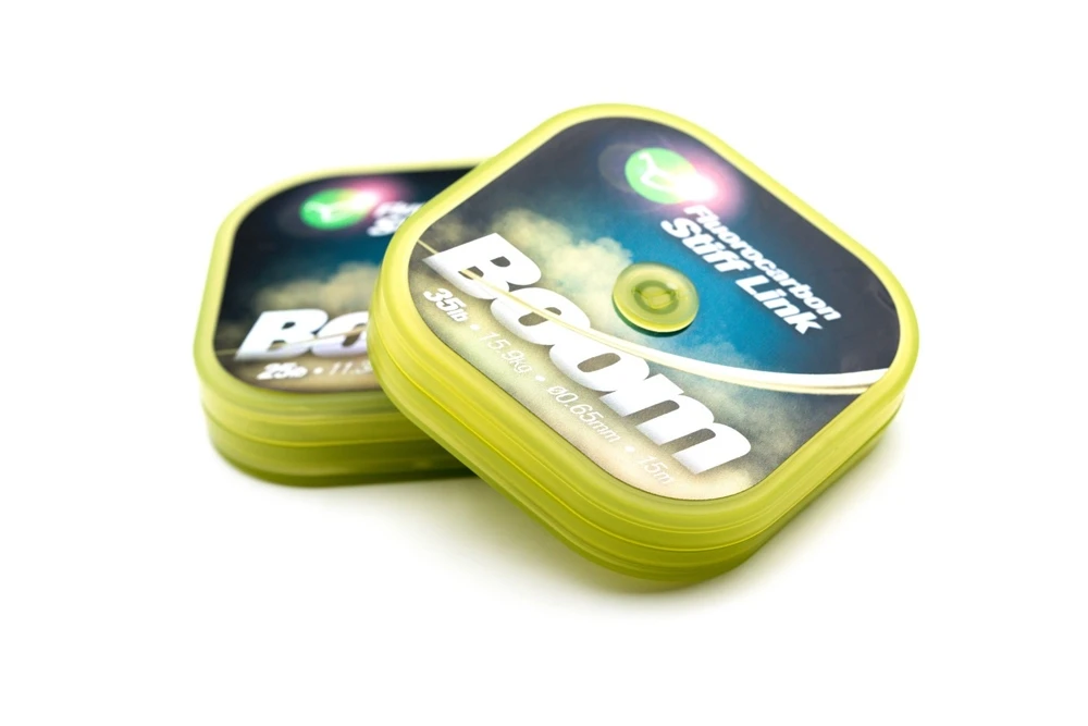 KORDA Boom Fluorocarbon Stiff Link - 0.45mm (15m) 15lb 3 KORDA Boom Fluorocarbon Stiff Link - 0.45mm (15m) 15lb