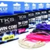 MAP TKS Twin Core Hollow Elastic - Red 3-6 1 MAP TKS Twin Core Hollow Elastic - Red 3-6 -Fishing World Shop 41739