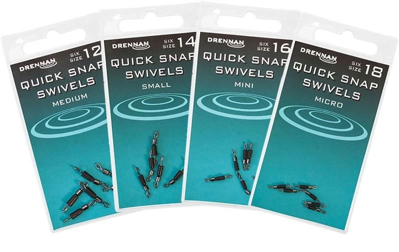 Drennan Quick Snap Swivels - Size 12 Medium 3 Drennan Quick Snap Swivels - Size 12 Medium