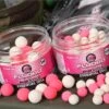 Mainline Fluoro Pop-Ups - Essential Cell Pink & White 14mm -Fishing World Shop 45524