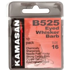 Kamasan B525 Eyed Hook - Size 14 -Fishing World Shop 46327 3