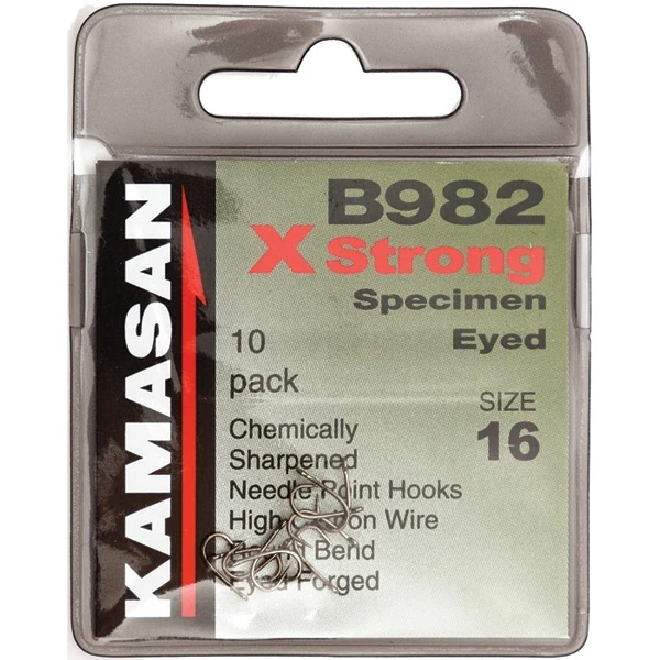 Kamasan B982BL Eyed Hook - Size 2 12 Kamasan B982BL Eyed Hook - Size 2 - Image 10