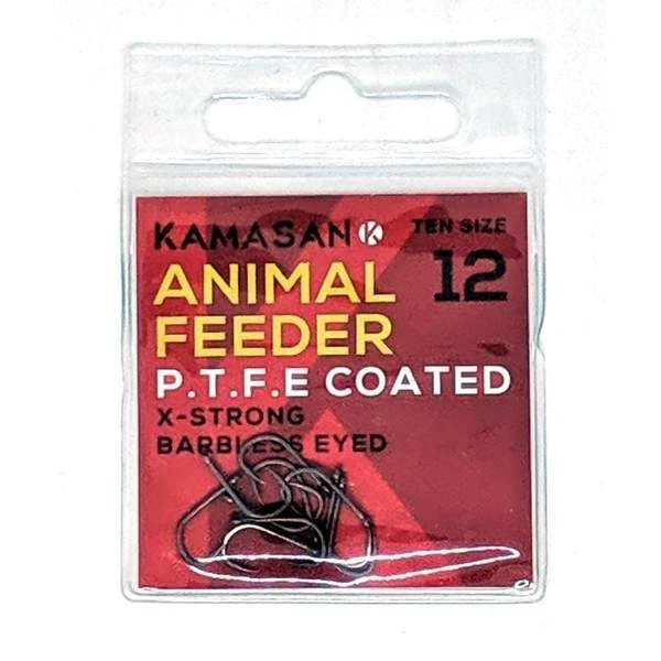 Kamasan Animal Feeder PTFE Hooks - 10 3 Kamasan Animal Feeder PTFE Hooks - 10