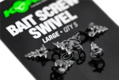 KORDA Bait Screw Swivel - Medium -Fishing World Shop 51047 2