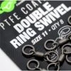 KORDA PTFE Double Ring Swivel Size 11 2 KORDA PTFE Double Ring Swivel Size 11 -Fishing World Shop 51048
