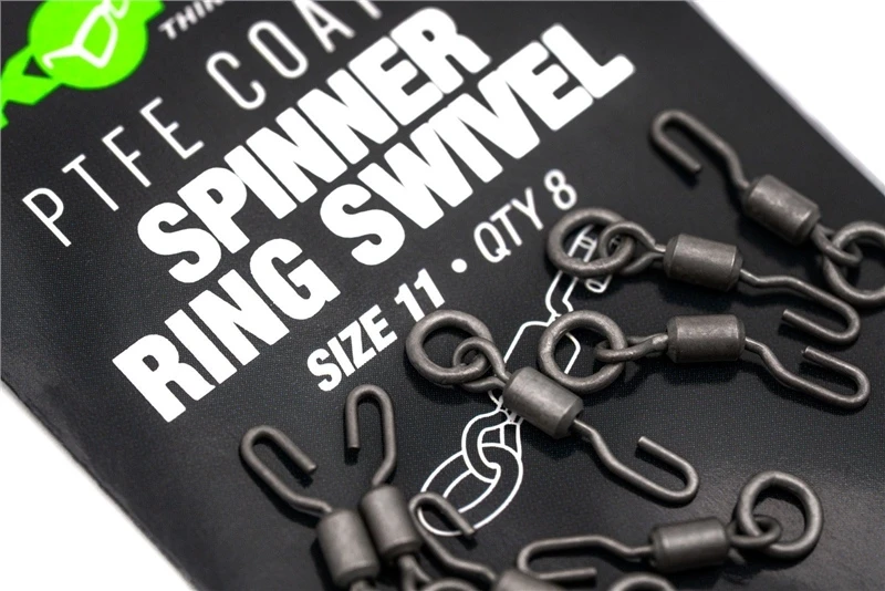 KORDA PTFE Spinner Ring Swivel - Size 11 3 KORDA PTFE Spinner Ring Swivel - Size 11