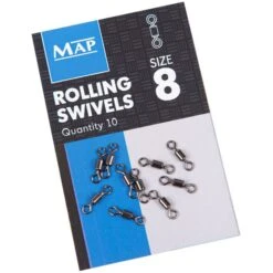 MAP Rolling Swivels - Size 8