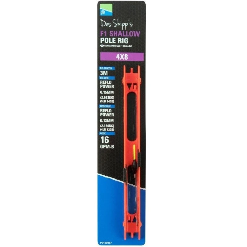 Des Shipps F1 Shallow Pole Rig - 4 X 8 3 Des Shipps F1 Shallow Pole Rig - 4 X 8