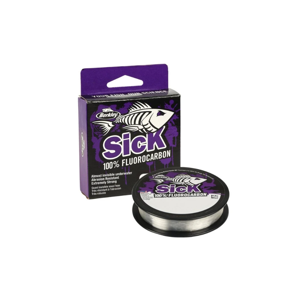 Berkley Sick Fluorocarbon 50m - 0.18mm 3 Berkley Sick Fluorocarbon 50m - 0.18mm
