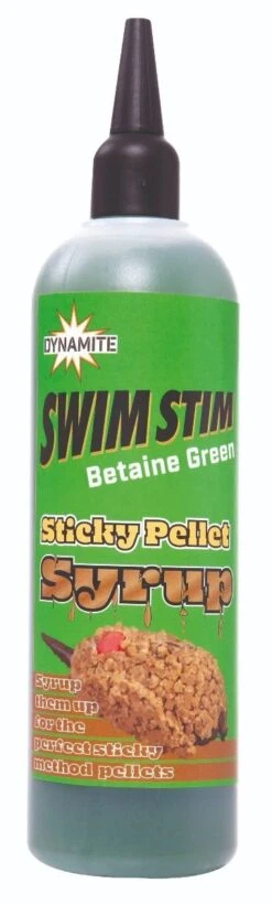 DYNAMITE BAITS Sticky Pellet Syrup 300ml - F1 -Fishing World Shop 55304 1