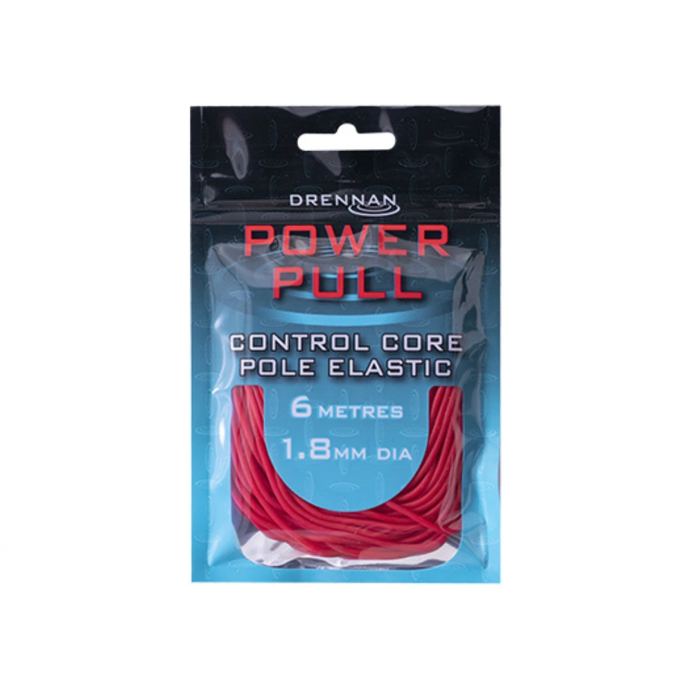 Drennan Power Pull Control Core Pole Elastic 6m - 1.0mm- Aqua 4 Drennan Power Pull Control Core Pole Elastic 6m - 1.0mm- Aqua - Image 2