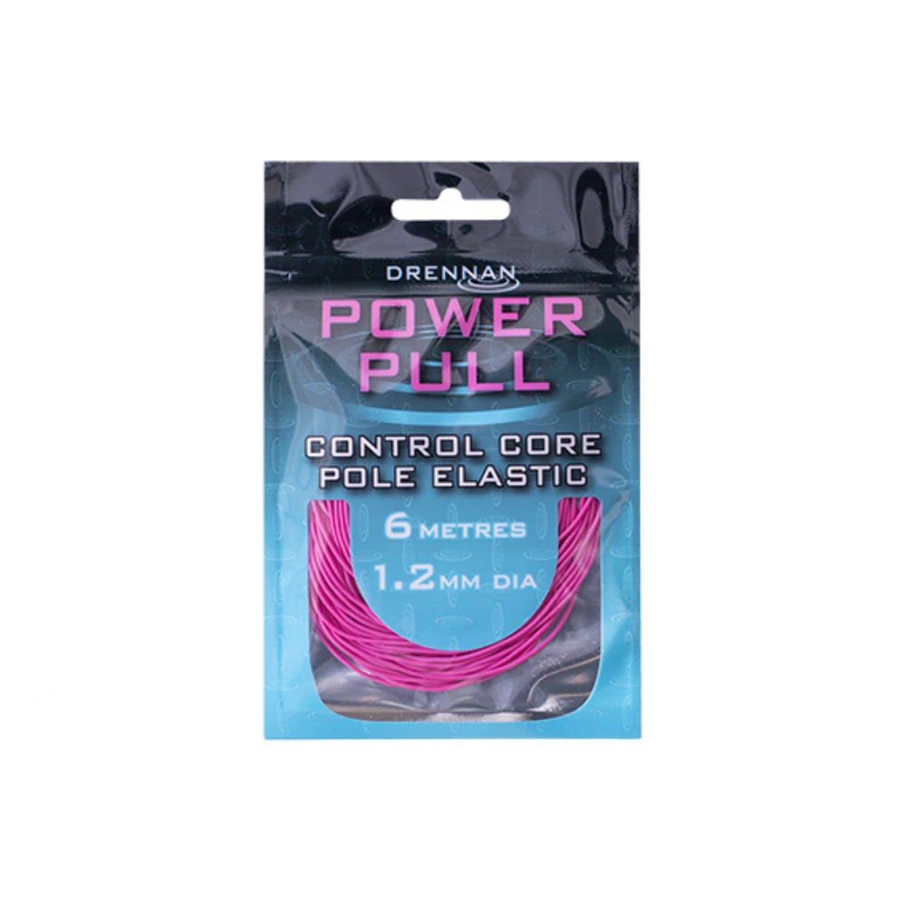 Drennan Power Pull Control Core Pole Elastic 6m - 1.0mm- Aqua 5 Drennan Power Pull Control Core Pole Elastic 6m - 1.0mm- Aqua - Image 3