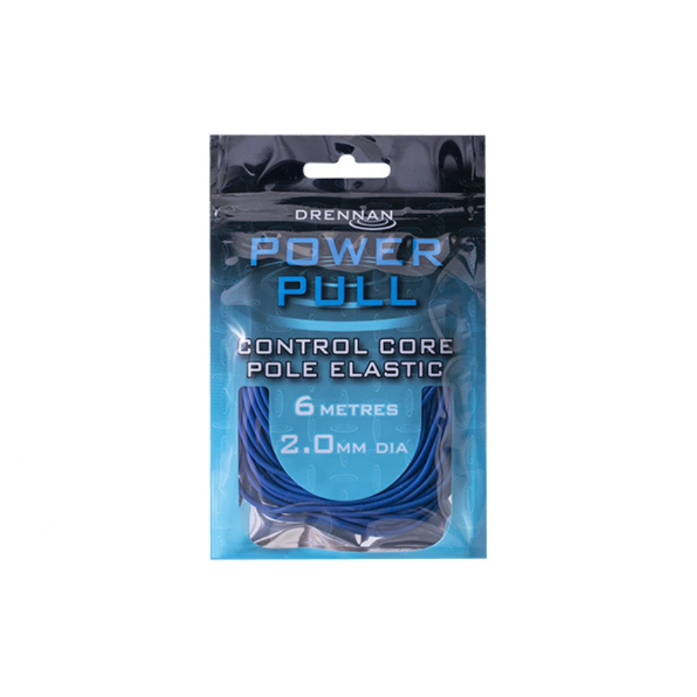 Drennan Power Pull Control Core Pole Elastic 6m - 1.0mm- Aqua 7 Drennan Power Pull Control Core Pole Elastic 6m - 1.0mm- Aqua - Image 5