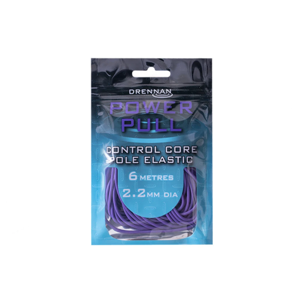Drennan Power Pull Control Core Pole Elastic 6m - 1.0mm- Aqua 10 Drennan Power Pull Control Core Pole Elastic 6m - 1.0mm- Aqua - Image 8