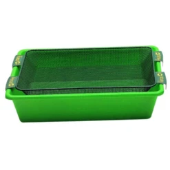 SENSAS Rectangular Caster/Maggot Tray - Green