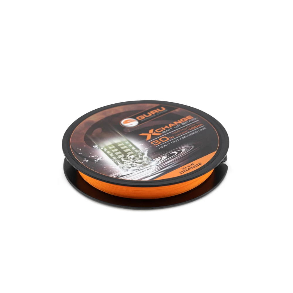 Guru X-Change Bait Up Braid - 30lb 150m Orange 4 Guru X-Change Bait Up Braid - 30lb 150m Orange - Image 2