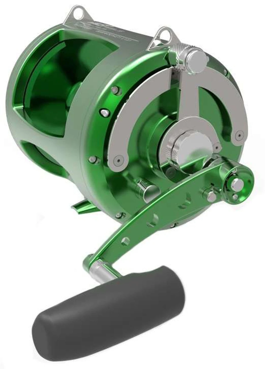 Avet T-RX 80W 2-Speed Lever Drag Big Game Reel Green 3 Avet T-RX 80W 2-Speed Lever Drag Big Game Reel Green