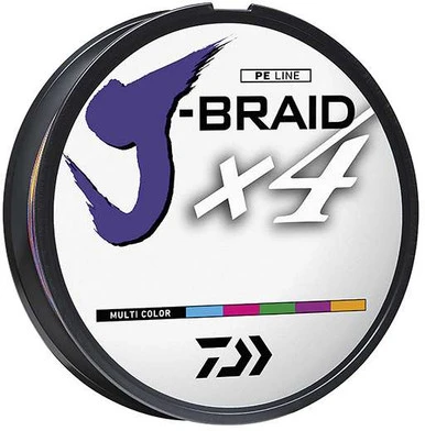Daiwa J-Braid X4 Braided Line - Multi-Color - 65lb - 330yd 3 Daiwa J-Braid X4 Braided Line - Multi-Color - 65lb - 330yd