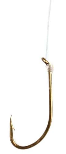 Eagle Claw 032 Plain Shank Snelled Hooks