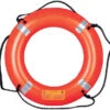 Mustang 30 In. Orange Life Ring W/ Tape -Fishing World Shop msmrd030 04284.1651114108.386.513