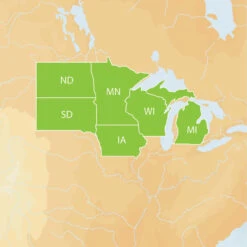 Navionics MSD/HMPT-N6 HotMaps Platinum Lake Maps - North - MicroSD/SD