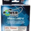 Power Pro PowerPro Maxcuatro Braided Fishing Line White - 65lb - 3000yd -Fishing World Shop powerpro 33400653000w maxcuatro microfilament braided line 74327.1671718246.386.513