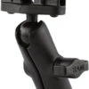 RAM MOUNTS RAM Track Ball Double Ball Mount For Lowrance Hook2 - B Size - 1 In. -Fishing World Shop ram b lo12 354 tra1 track ball double ball mount 98979.1651266944