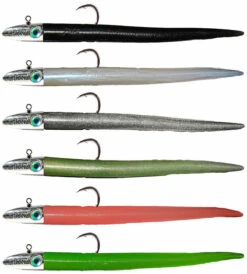 RonZ Big Game Series Rigged Soft Baits -Fishing World Shop ronz 4x strong pure tin z series rigged head tails 09396.1651033090