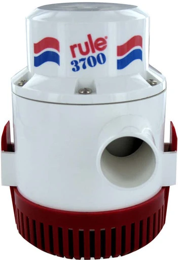 Rule 15A 3700 GPH Non-Automatic Bilge Pump - 32v 3 Rule 15A 3700 GPH Non-Automatic Bilge Pump - 32v