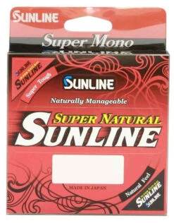 Sunline Super Natural Monofilament - Natural Clear - 8lb - 660yds