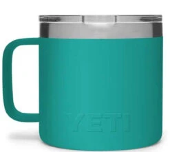 YETI Rambler 14oz Mug With Magslider Lid - Aquifer Blue 7 YETI Rambler 14oz Mug With Magslider Lid - Aquifer Blue -Fishing World Shop yeti rambler 14oz mugs magslider lid aquifer blue 02822.1651377805